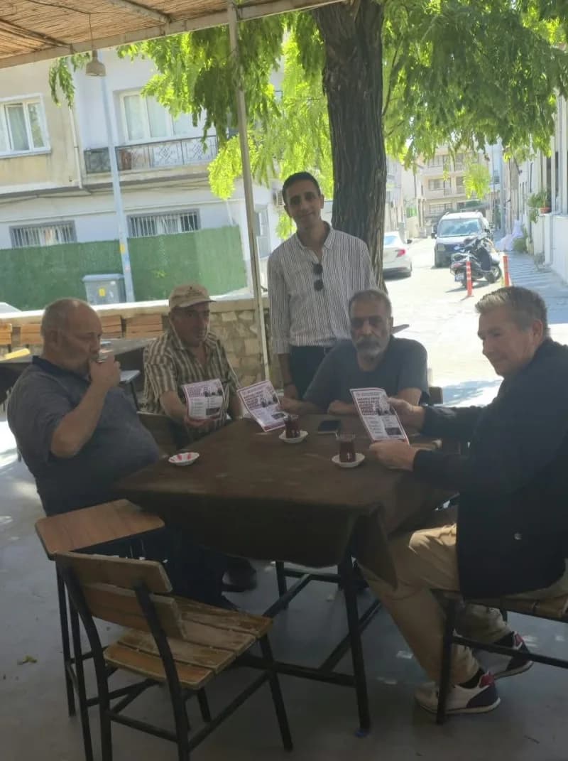 Söke’de Roman vatandaşlara yönelik gerçekleştirilen Saha çalışması kapsamında Kemalpaşa Mahallesi’ndeki haneler ziyaret