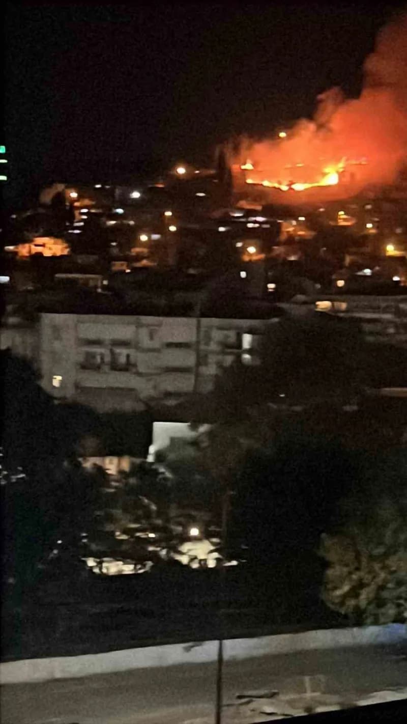 Söke’de zirai alan yangını