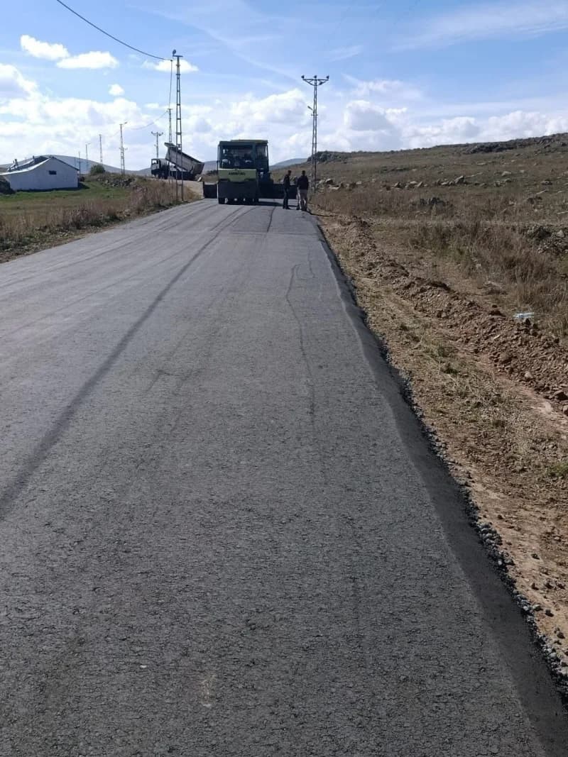 Susuz’da SSB Beton yol çalışması başladı(Kars-iha)
