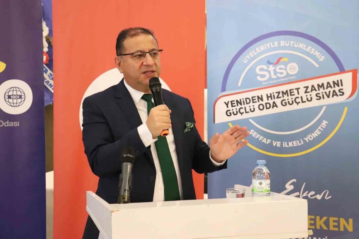 Sivas Ticaret ve Sanayi Odası (STSO) Başkan Adayı Mustafa Eken
