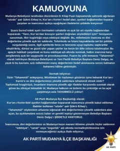 Mudanya Kitap Fuarı’nda Şükrü Erbaş’ın Şuara Suresi ile ilgili açıklamalarına tepki gösterildi