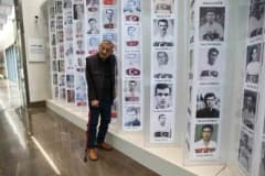 Fenerbahçe ve Türk futbolunun efsane kalecisi Şükrü Ersoy’un futbol kariyerinden bir fotoğraf