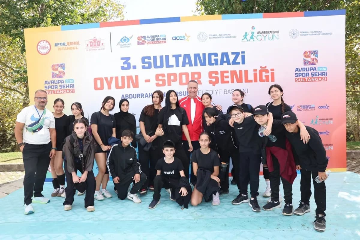 2026 Avrupa Spor Şehri Sultangazi, ünvanına yakışır bir Spor Şenliği düzenledi. İlçedeki gençler, 19 Spor branşında müca