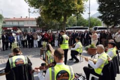 Talas Osmanlı Kültür Sokağı'nda Tarihi Kentler Birliği toplantısına katılan belediye başkanları gezisi