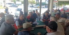 Aydın’da üreticilerle tarımsal konuların ele alındığı toplantıdan bir kare