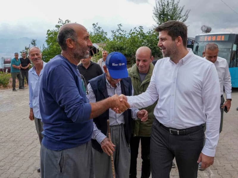 Tarsus Belediye Başkanı Ali Boltaç, Böğrüeğri, Boztepe ve Kaklıktaşı mahallelerini ziyaret ederek Belediye tarafından ge