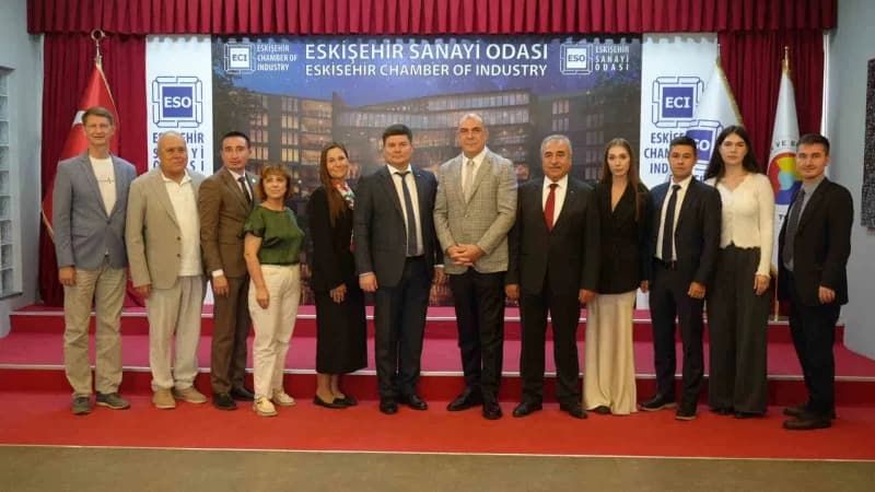 Eskişehir Sanayi Odası (ESO) ev sahipliğinde gerçekleştirilen 'Tataristan İş ve Yatırım Fırsatları Toplantısı'nda, Eskiş