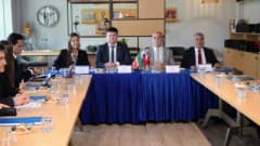 Eskişehir Sanayi Odası’nda Tataristan iş ve yatırım fırsatları toplantısından bir kare