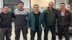 Tavşanlı Meslek Yüksekokulu binası ve öğrenciler eğitim alanında