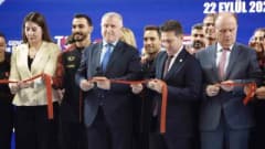 Türkiye Cimnastik Federasyonu yeni cimnastik salonu ve federasyon binası Ankara’da açıldı