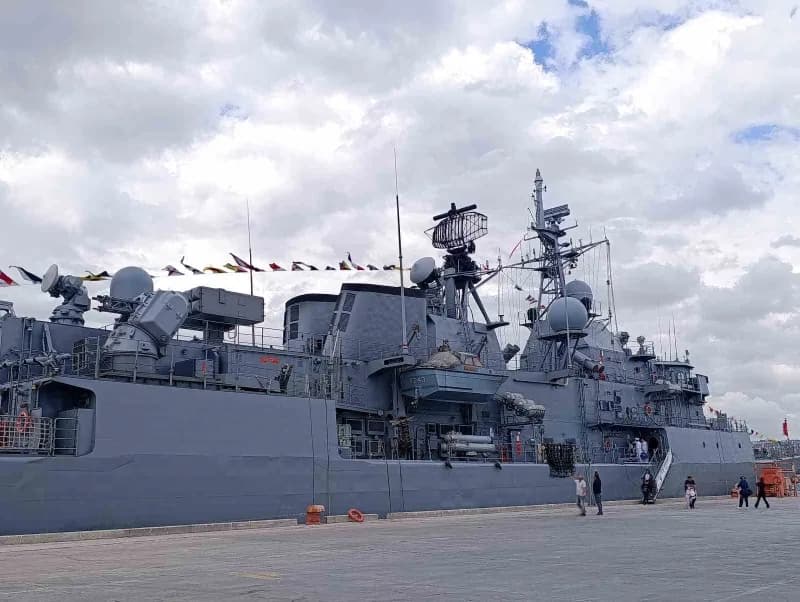 Türk Deniz Kuvvetleri Komutanlığı envanterinde bulunan Yavuz sınıfı TCG Yıldırım (F-243) Fırkateyni, Preveze Deniz Zafer
