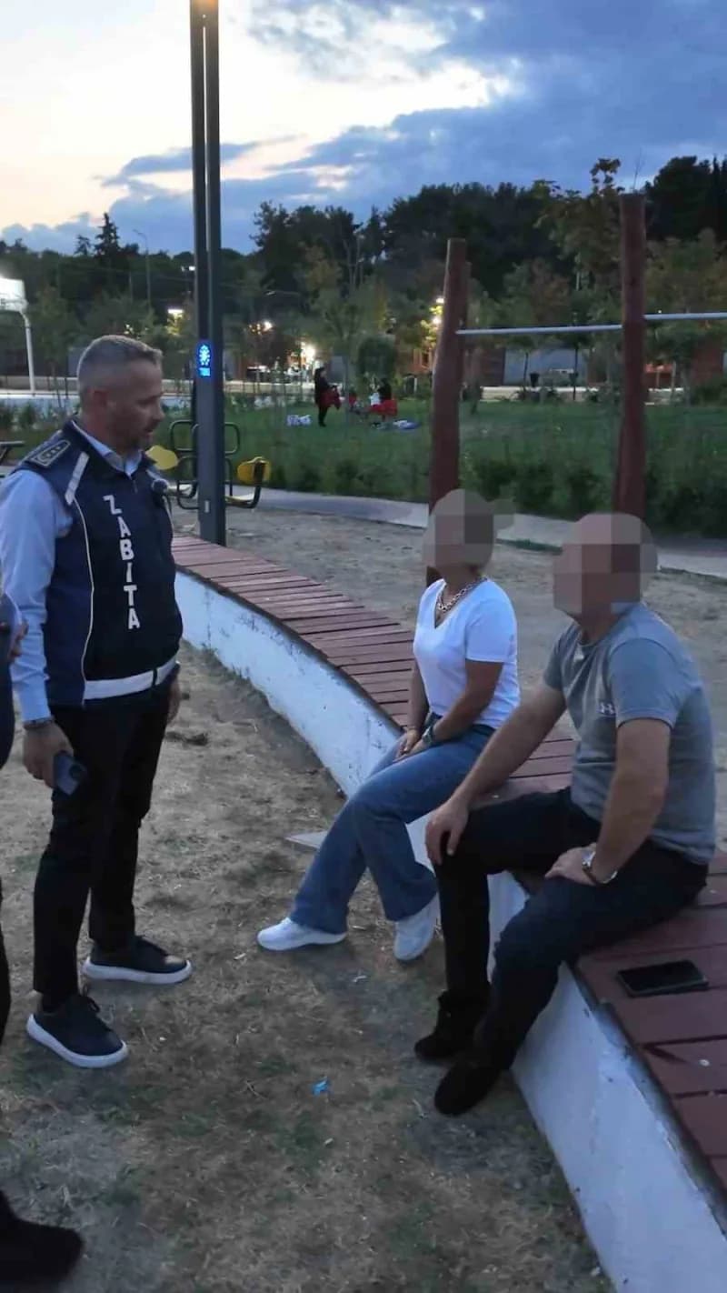 Denetimlerde yere sigara izmariti atan, çekirdek kabuklarını bırakan, çevreyi kirleten ve parklara zarar veren kişiler t