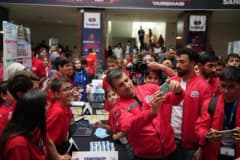 Bakan Kacır ve Selçuk Bayraktar, SANKO yürütücülüğünde Teknofest İnsanlık Yararına Teknolojiler Yarışması finalistlerini