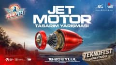 Diyarbakır Mezopotamya Uluslararası Fuar ve Kongre Merkezi’nde düzenlenen TEKNOFEST Jet Motor Tasarım Yarışması finalind
