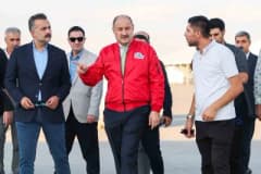 Şanlıurfa GAP Havalimanı’nda TEKNOFEST Güneydoğu hazırlıkları kapsamında asfalt ve peyzaj çalışmaları yapılıyor