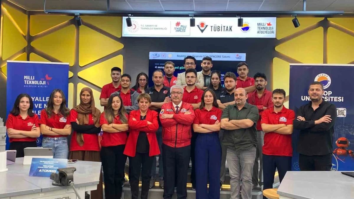 Türkiye’nin en büyük bilim ve teknoloji organizasyonlarından TEKNOFEST’te Sinop Üniversitesi, Nükleer Enerji Teknolojile