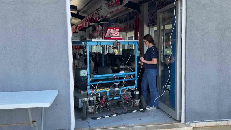 Zonguldak'tan TEKNOFEST Robotaksi-binek Otonom Araç Yarışması'na katılan "O Gaca" takımı, yarışma öncesi yaşadıkları büy