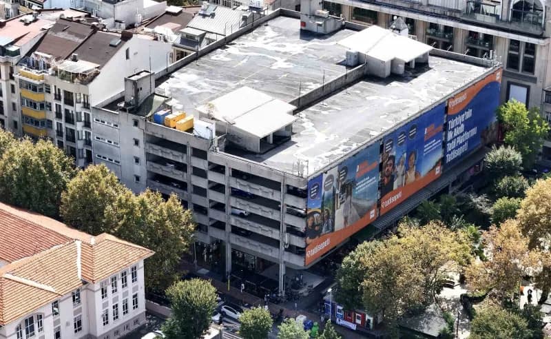 Tera Yatırım Holding'in Nişantaşı'ndaki otoparkı görüntülendi