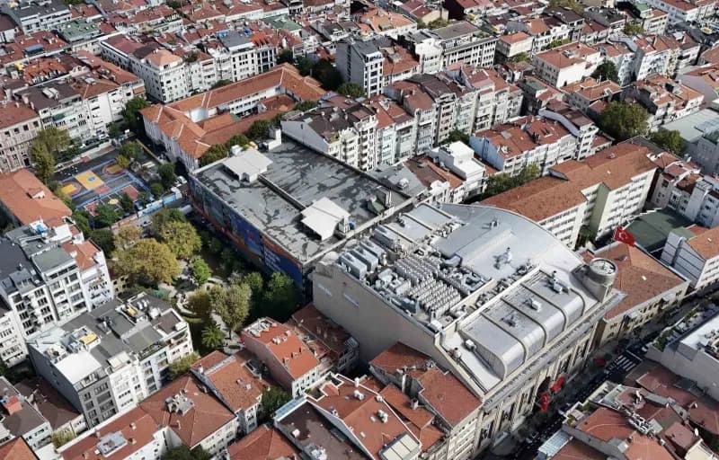 Tera Yatırım Holding'in Nişantaşı'ndaki otoparkı görüntülendi