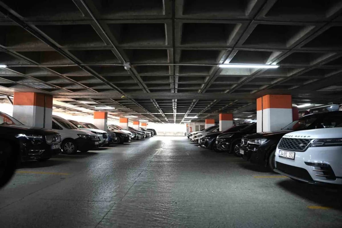 Tera Yatırım Holding'in Nişantaşı'ndaki otoparkı görüntülendi