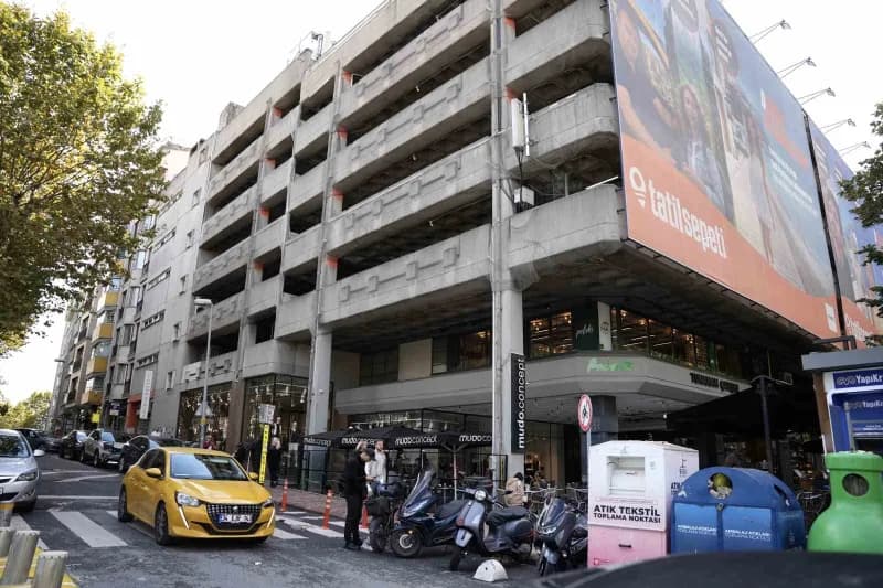 Tera Yatırım Holding'in Nişantaşı'ndaki otoparkı görüntülendi