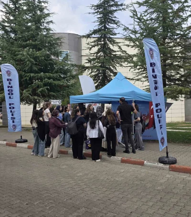 Bingöl’de üniversite öğrencilerine Terörle Mücadele konusunda Bilgilendirme yapıldı