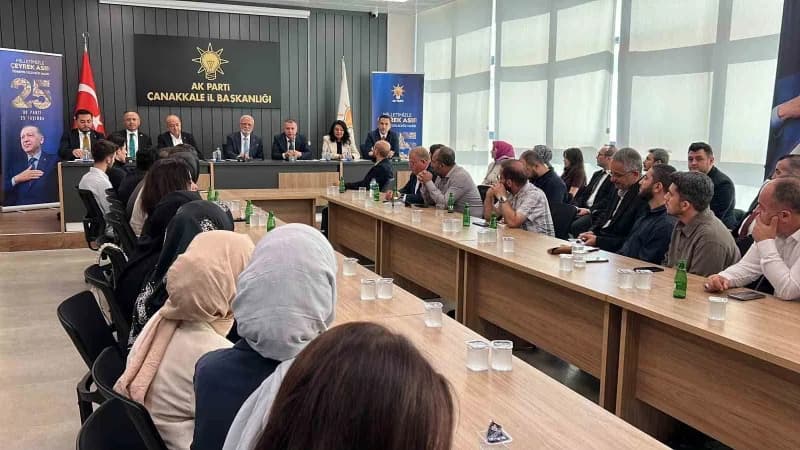 AK Parti Genel Başkanvekili Mustafa Elitaş, sivil toplum kuruluşlarının temsilcileriyle bir araya geldi