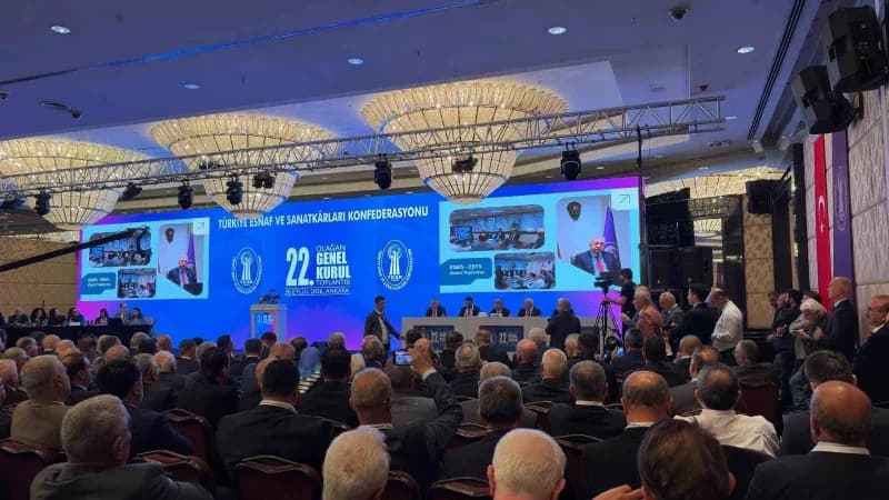 Türkiye Esnaf ve Sanatkarları Konfederasyonu (TESK) 22. Olağan Genel Kurulu sonucu Türkiye Şoförler ve Otomobilciler Fed
