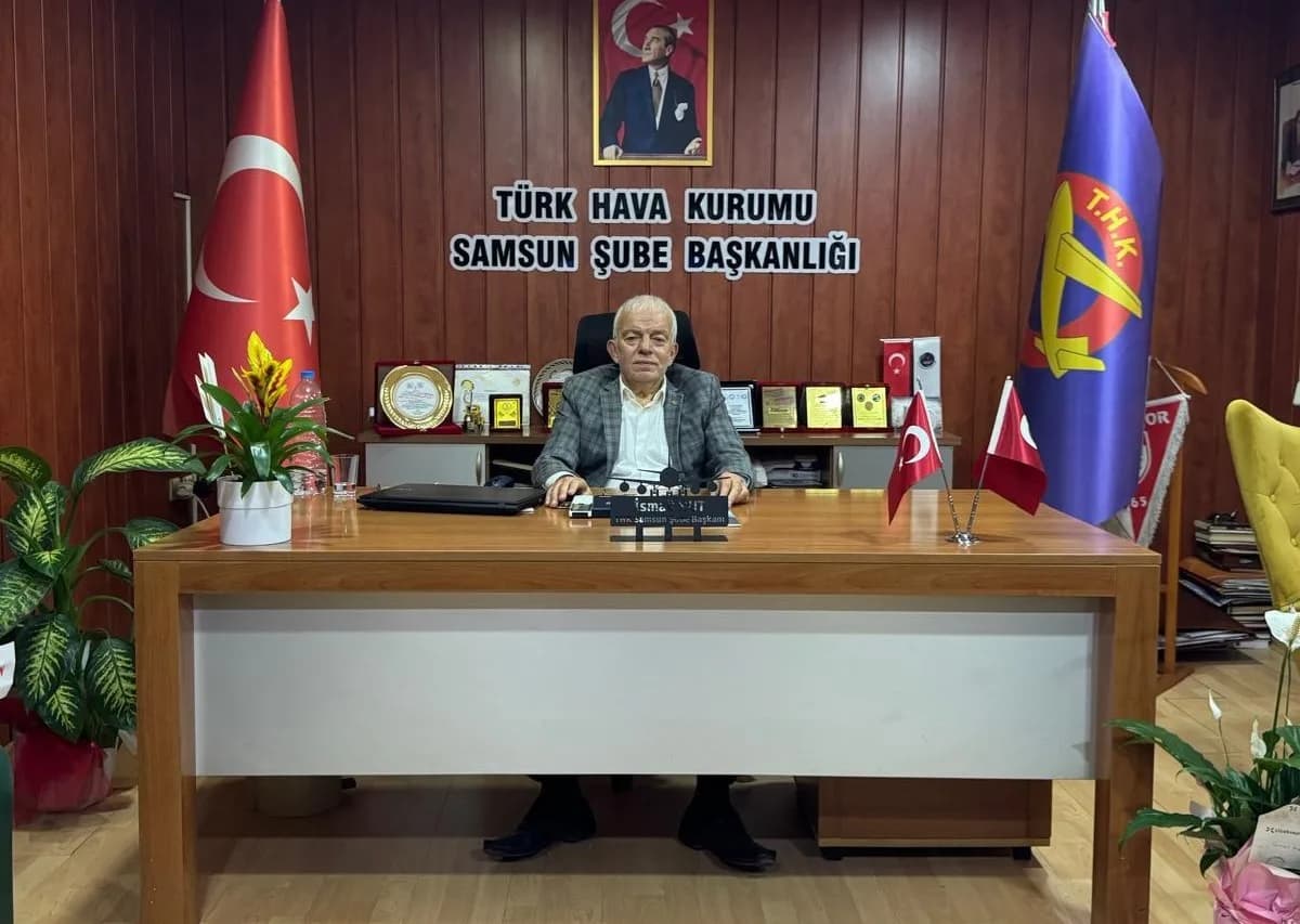 THK Samsun Şube Başkanlığında yeni Yönetim döneminin ilk Yönetim Kurulu toplantısı, Şube Başkanı İsmail Hut Başkanlığınd