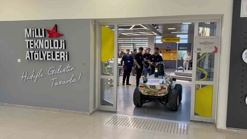 Tokat Gaziosmanpaşa Üniversitesi (TOGÜ) bünyesinde geliştirilen ‘tuğra’ adlı İnsansız Kara Aracı, Teknofest 2026 İnsansı