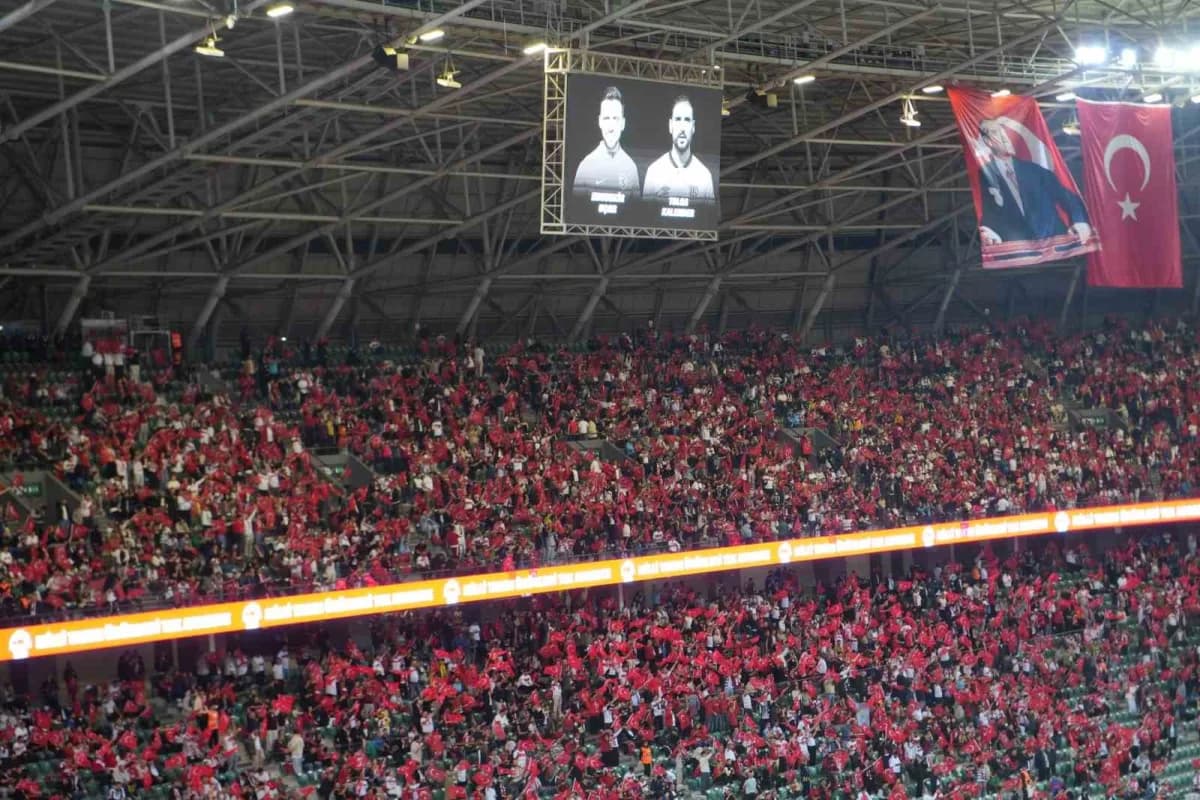 Kocaeli’de Fransa ile Türkiye a Milli Futbol Takımları arasında oynanacak maç öncesinde hayatını kaybeden Ebubekir Uçar