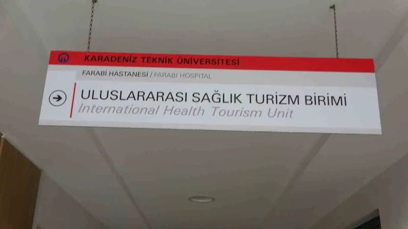 Trabzon KTÜ Farabi Hastanesi sağlık turizmi kapsamında uluslararası hastalara hizmet veriyor