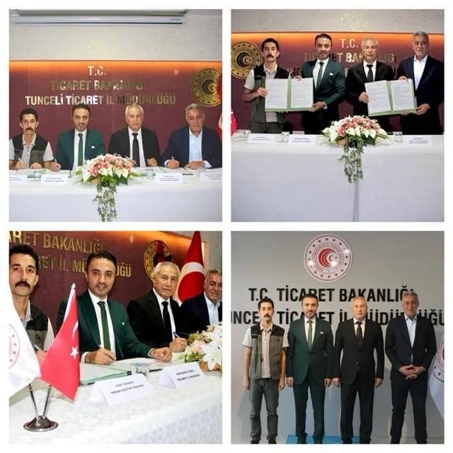 Tunceli’de 39. Ahilik Haftası kapsamında düzenlenen etkinliklerde Esnaf ve sanatkârlar ile kamu kurumlarının temsilciler
