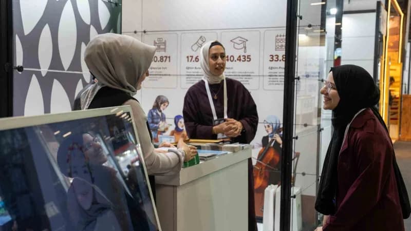Fuarda yerini alan Türkiye Gençlik ve Eğitime Hizmet Vakfı (TÜRGEV), gençleri, gönüllüleri, yöneticileri ve çalışanlarıy