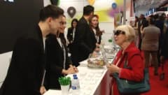 İstanbul Turizm Fuarı'nda teknoloji ve yapay zeka entegrasyonunu anlatan Here Event yetkilisi konuşuyor