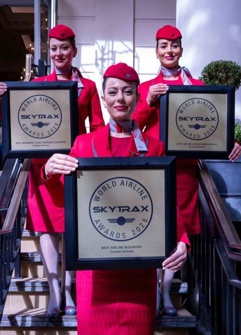 Türk Hava Yolları, 2026 Skytrax Dünya Havayolu Ödülleri'nde 11. Kez "Avrupa'nın En İyi Havayolu" seçildi. Bu başarıyla b