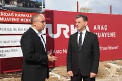 TURKA tarafından İstanbul Arnavutköy'de kurulan yeni nesil araç muayene örnek merkezi görüntüsü