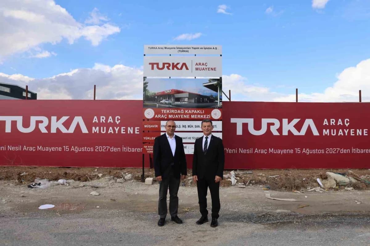 TURKA İcra Kurulu Üyesi Serhan Salman ve Kapaklı Belediye Başkanı Mustafa Çetin