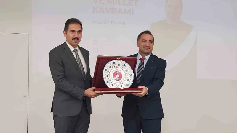 Türkiye Dil Ve Edebiyat Derneği Erzurum Şube Başkanı Murat Ertaş Türk Dil Bayramı münasebetiyle t.c. Adalet Bakanlığı Ce