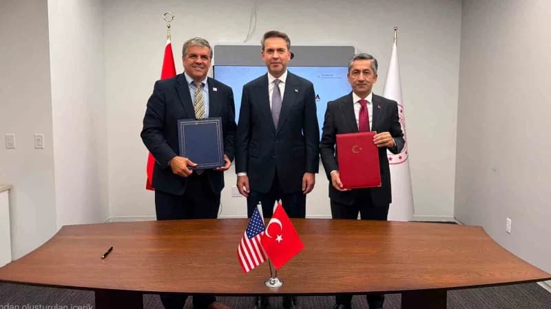 Türkiye ile ABD arasında nükleer enerji iş birliği anlaşması imza töreni Türkevi’nde gerçekleştirildi