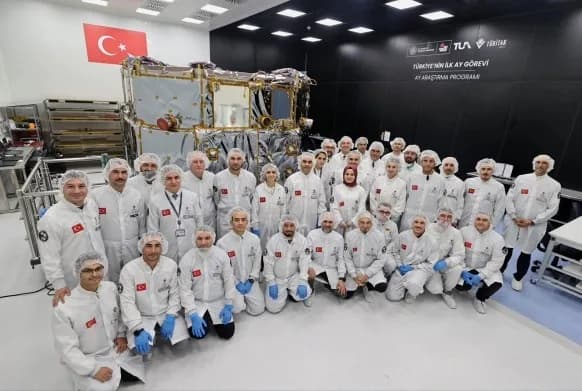 Türkiye’nin ilk derin Uzay görevi kapsamında geliştirilen Ay Uzay Aracı’nın üretim, montaj ve Entegrasyon çalışmaları ta