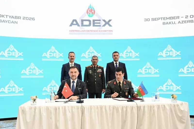 Azerbaycan’ın başkenti Bakü’de düzenlenen ADEX 2026 kapsamında Türkiye ile Azerbaycan arasında 500 milyon doları aşan Sa