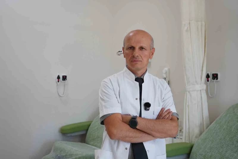 Lenfoma hastalığı hakkında bilgi veren Hematoloji Uzmanı Doç. Dr. Mustafa Karagülle Bilecik Eğitim ve Araştırma Hastanes