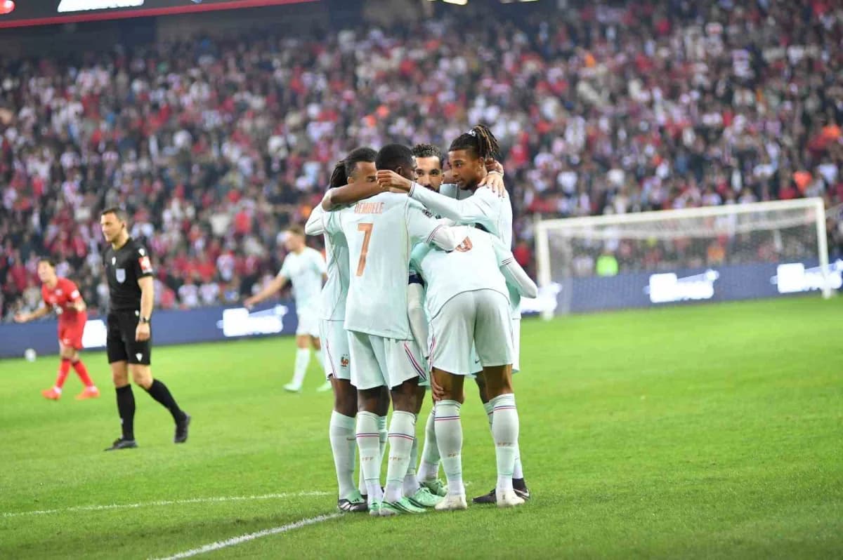 Türkiye a milli futbol takımı, UEFA Uluslar a Ligi 1. Grup ilk maçında KOCAELİ'nde Fransa'ya 1-0 mağlup oldu.