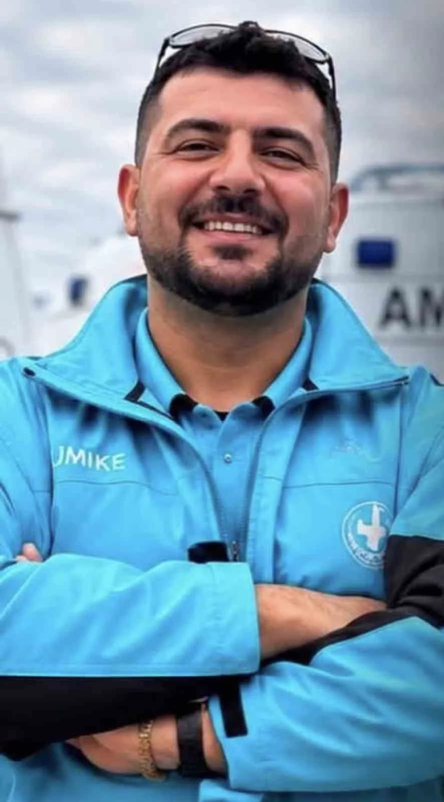 Samsun Terme ilçesinde organ nakli aracı kazasında yaralanan UMKE görevlisi yoğun bakım hemşiresi Mehmet Can Gür