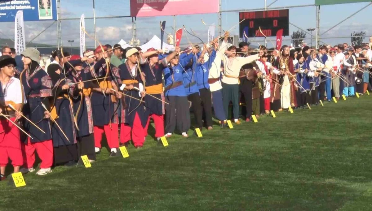 Ümraniye'de Okçuluk şöleni: 650 sporcu Puta Yarışması'nda buluştu