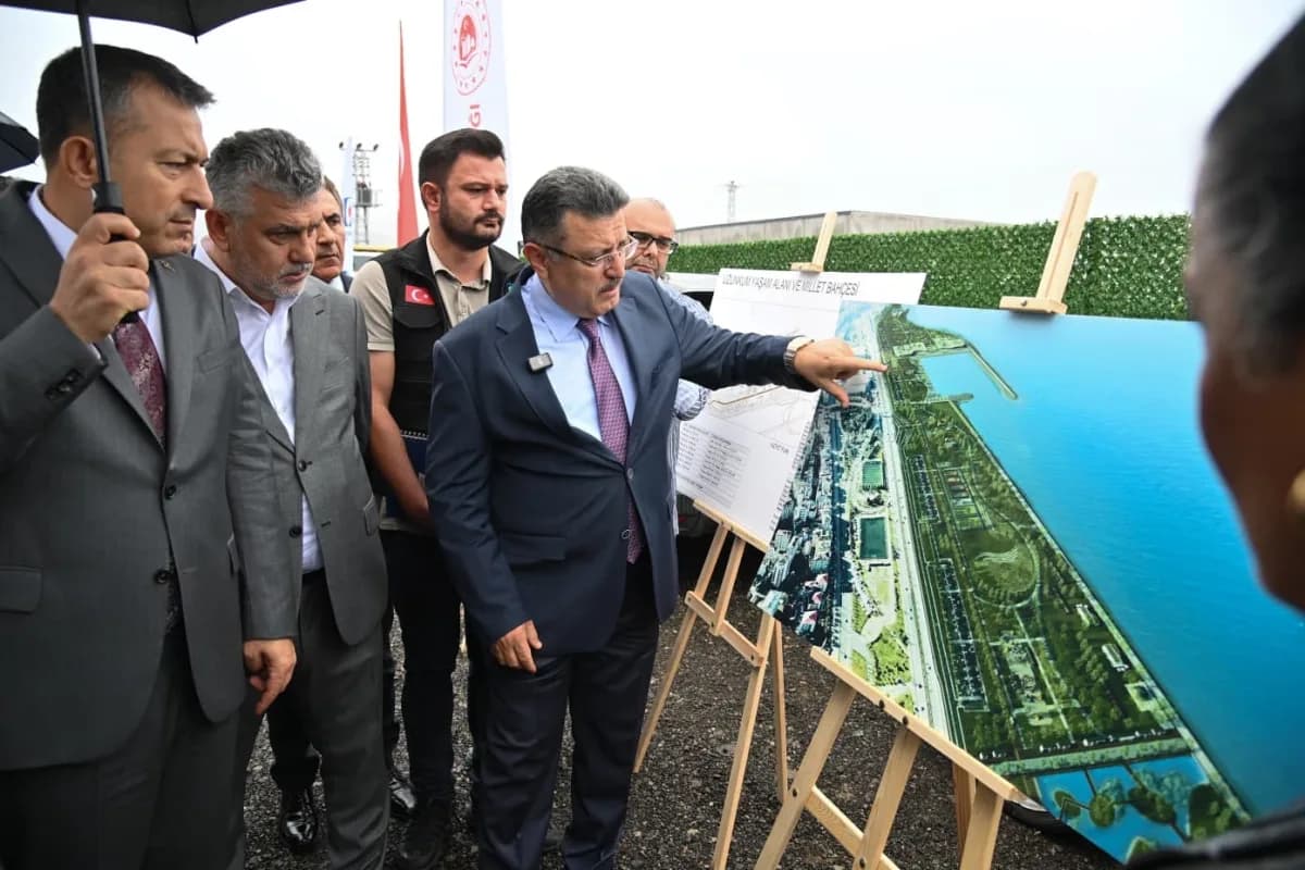 Trabzon Uzunkum Yaşam Alanı projesi için mühendis ve mimar odaları ile yapılan istişare toplantısı