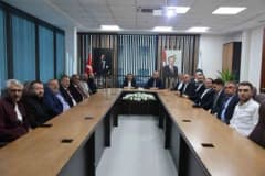 Kayseri Valisi Gökmen Çiçek, Mimarsinan Organize Sanayi Bölgesi’nde incelemelerde bulunuyor