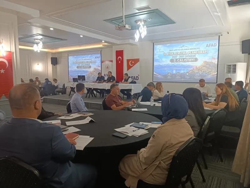 Van Afet ve Acil Durum (AFAD) İl Müdürlüğü ekipleri, İl Afet Risk Azaltma Planı (İRAP) kapsamında, 2027–2031 yıllarını k