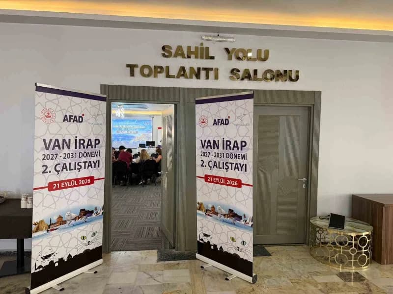 Van Afet ve Acil Durum (AFAD) İl Müdürlüğü ekipleri, İl Afet Risk Azaltma Planı (İRAP) kapsamında, 2027–2031 yıllarını k
